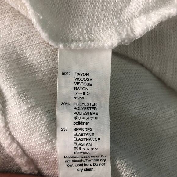 Gap Men's White Long Sleeve Lightweight Sweater Size Medium - Picture 9 of 10